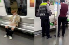 才有西装男月台拉屎!中国南宁地铁再传「牙签男」当众打手枪