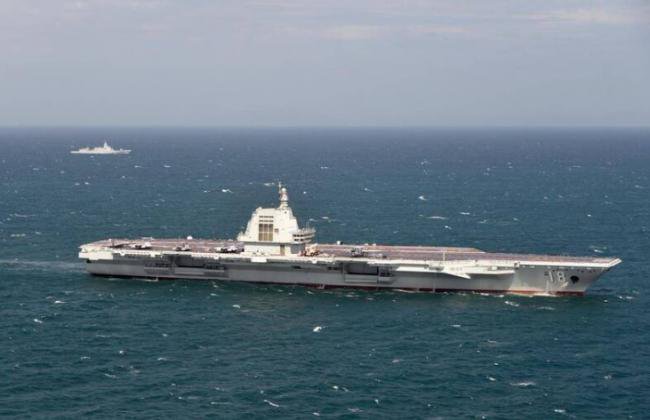 福建号航母完成首次海上演习 现场图片流出 福建号航母完成首次海上演习 现场图片流出