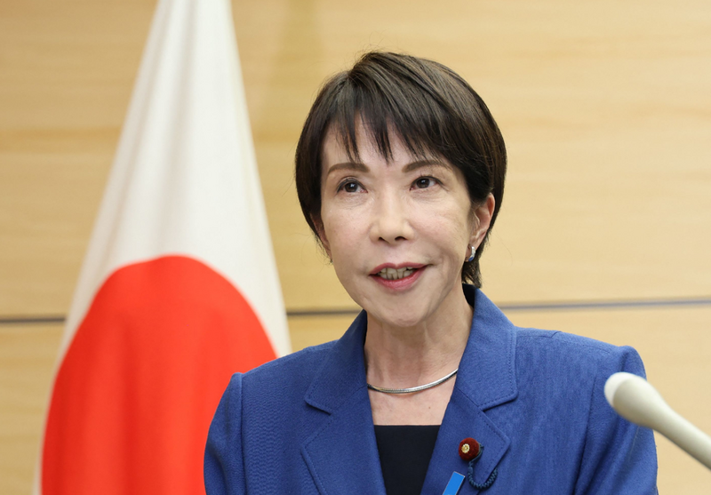 日本首相高市早苗。（法新社）