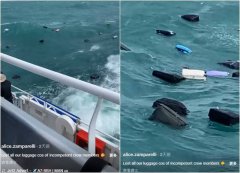 傻眼!澳洲女游客赴泰搭渡轮赏美景 惊见行李箱漂在海中