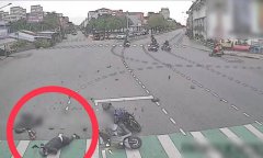 上班途中遇死劫!宜兰50岁妇人遭闯红灯骑士高速撞飞