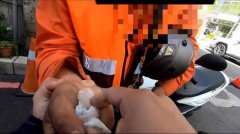 施用安毒还上路! 工人骑车摇晃被警盯上