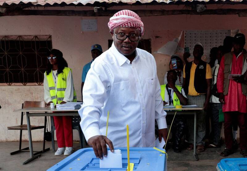 几内亚比索总统恩巴罗23日曾现身投票，但在选举结果揭晓前军方发动政变，他已仓皇出逃。（路透资料照）