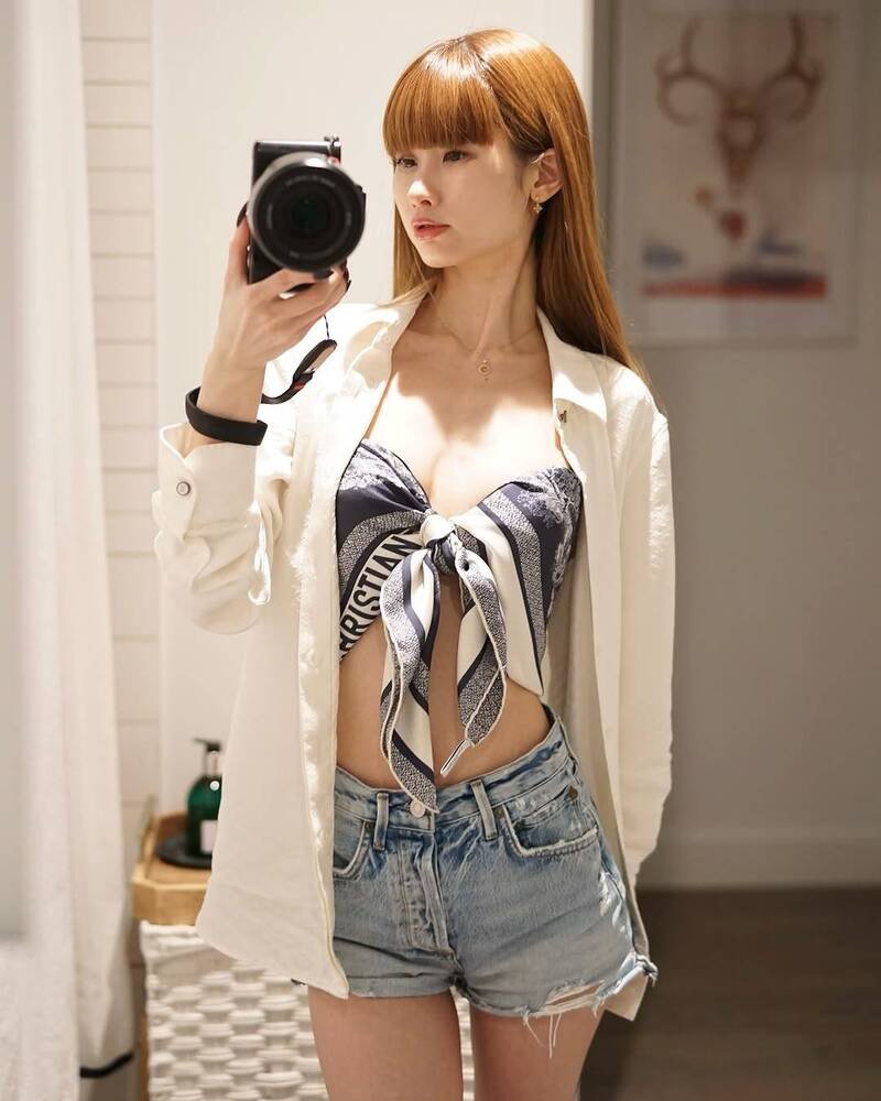 多次在美国纽约吃霸王餐还想要肉偿的网美Pei Chung，因积欠房租已被逐出公寓。（图撷自「lu.pychung」IG）