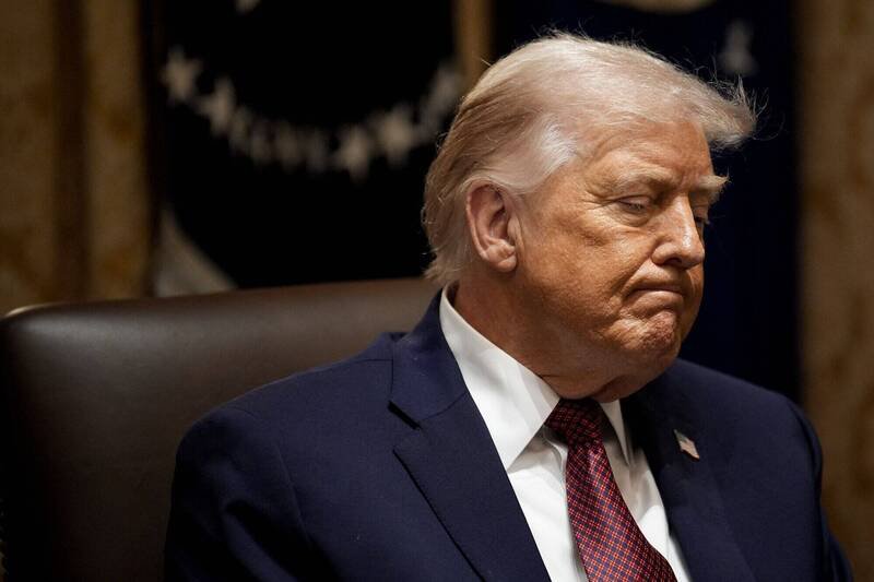 川普自诩和平推手，但他促成的多个国际和平协议，几乎都经不起考验。（彭博）