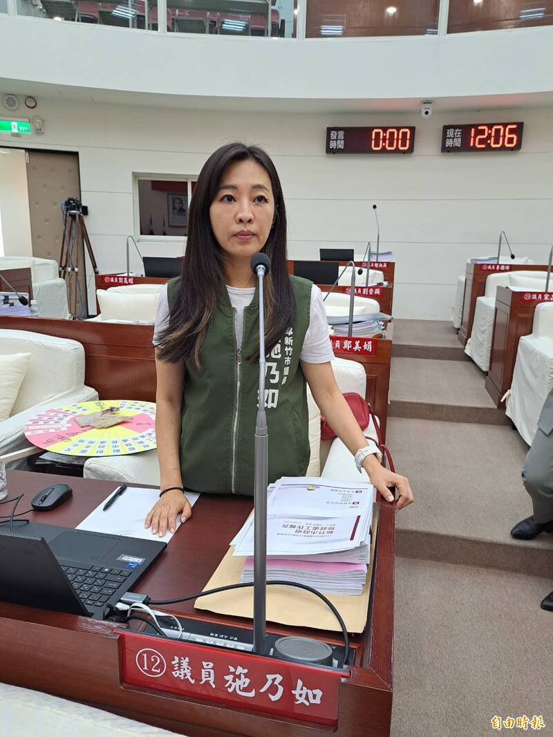 高虹安贪污罪二审判决撤销，改以使公务员登载不实罪判刑6个月，得易科罚金，将复职，新竹市议员施乃如称判决结果证明民进党不会、也无法操作司法，吁高补回施政停滞窘况。（资料照，记者洪美秀摄）