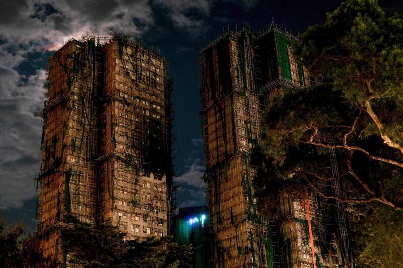 香港宏福苑案增为161死，6失联个案已确认身分。（法新社）