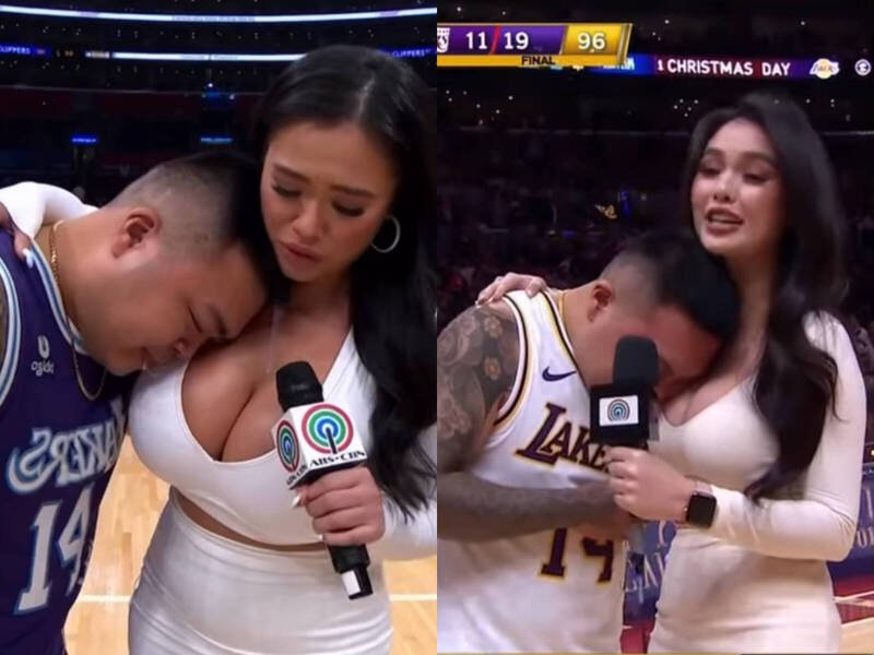 一段NBA赛后「情绪崩溃」的受访画面在社群平台疯传。（图撷取自IG/@lefttehmarcc）