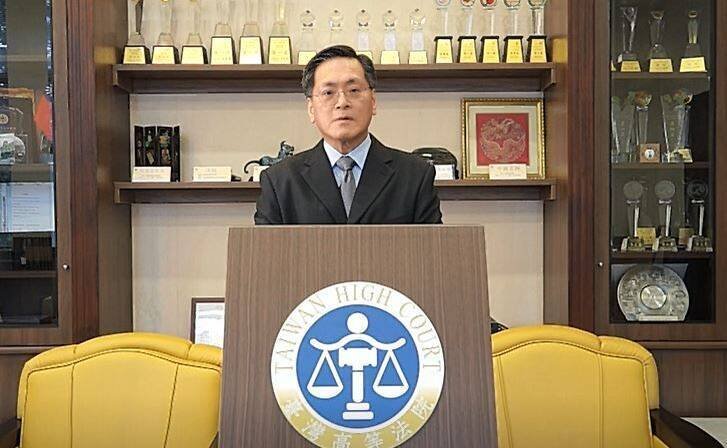 高院行政庭长、发言人王屏夏。（记者杨心慧翻摄）