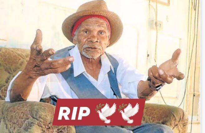 史廷伯格自称是世界上最长寿的男性，高龄121岁。（撷取自The Surprise Golela Podcast脸书）