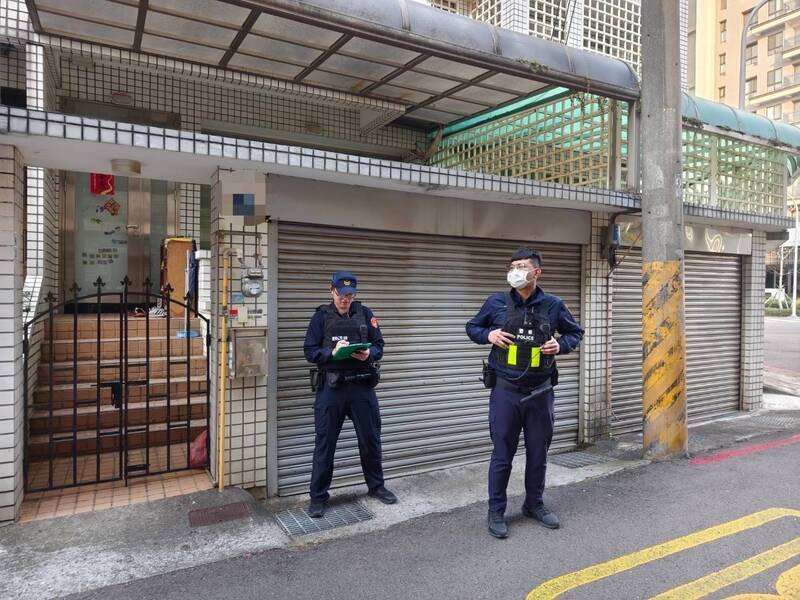 新竹市警局今年春节连假期间，结合AI巡防与机动派出所，双管齐下守护地方治安。（竹市府提供）