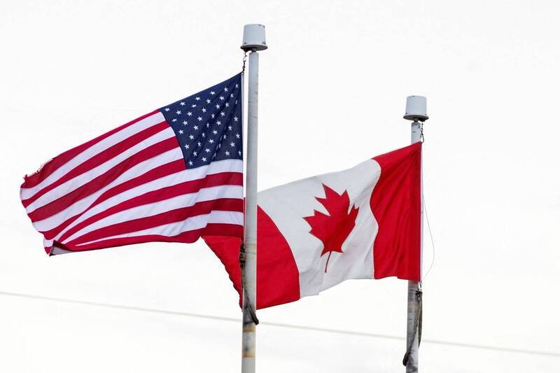 美总统川普数次以关税威胁传统盟友加拿大。（路透）