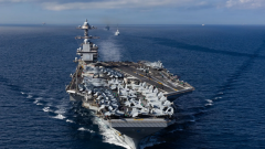 针锋相对！俄伊军演秀肌肉 美航舰福特号杀到地中海口