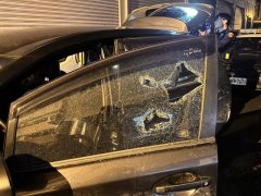 花莲吉安无牌车拒检撞警 警开枪破轮敲窗逮捕2男