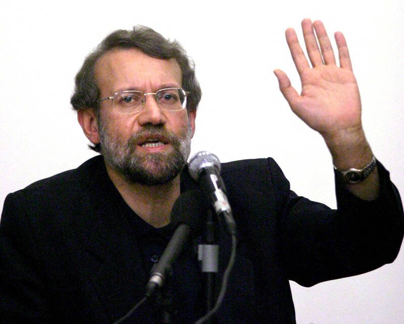 伊朗最高国家安全委员会首长拉里贾尼。（路透档案照）