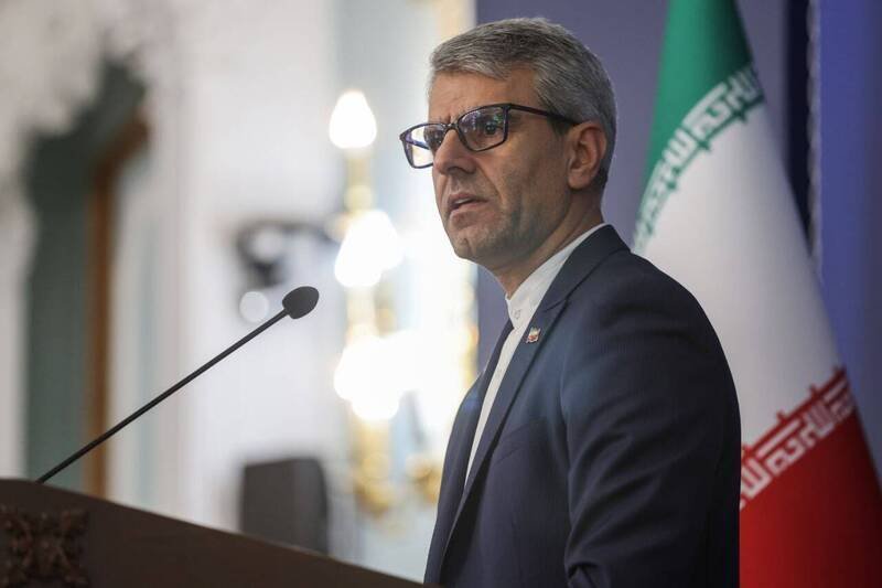 伊朗外交部发言人巴盖伊重话批评川普。（图撷取自伊朗外交部专页）