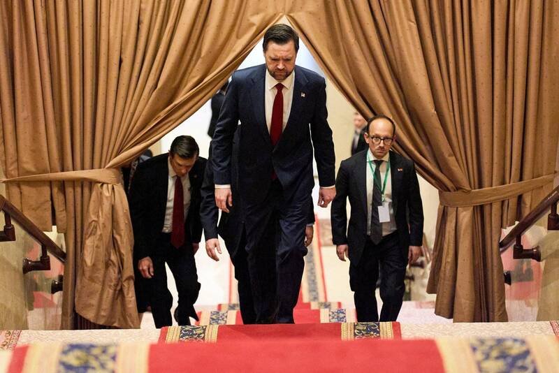 美国副总统范斯表示，美方没有伊朗达成任何协议。（路透）