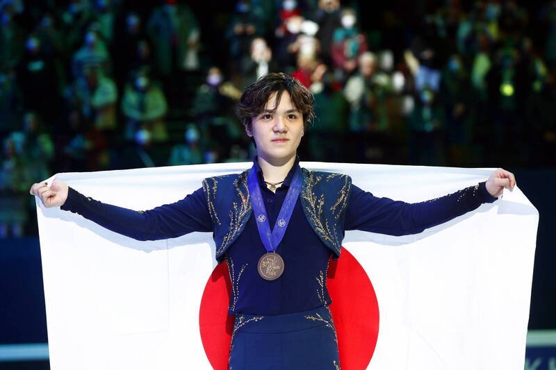 不少网友直言，在国际大赛获奖无数、拥有强大花滑实力与技术的宇野昌磨，确实能打出比宝可梦更夸张且高命中率的招式。（欧新社资料照）
