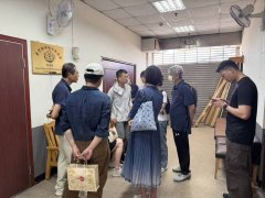 高雄警官林正立猝逝 3民力大队长慰问遗眷捐60万送暖