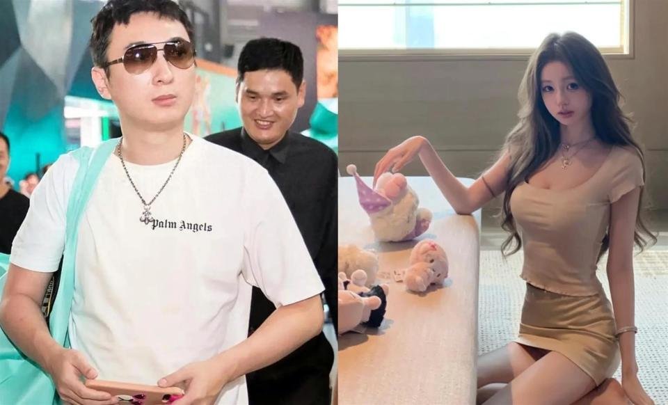 王思聪懒懒德国街头被偶遇 手牵手很甜蜜 狠瞪了网友一眼!